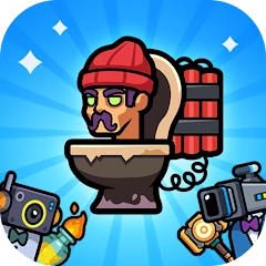 Toilet Zombie War MOD (Unlocked)