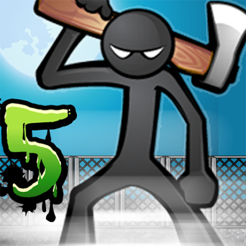 Anger of Stick 5: Zombie МОД (Много денег)